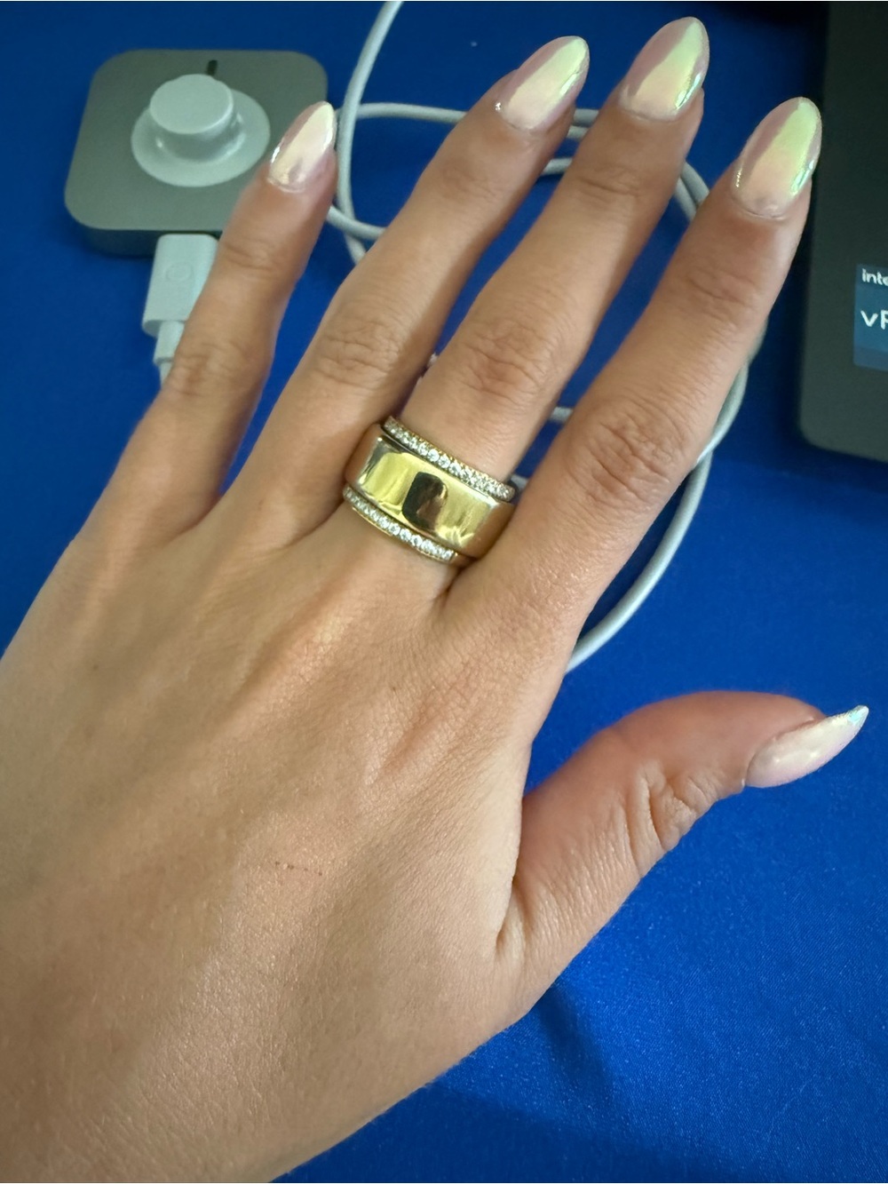 Gold Oura Ring 4 - size 6